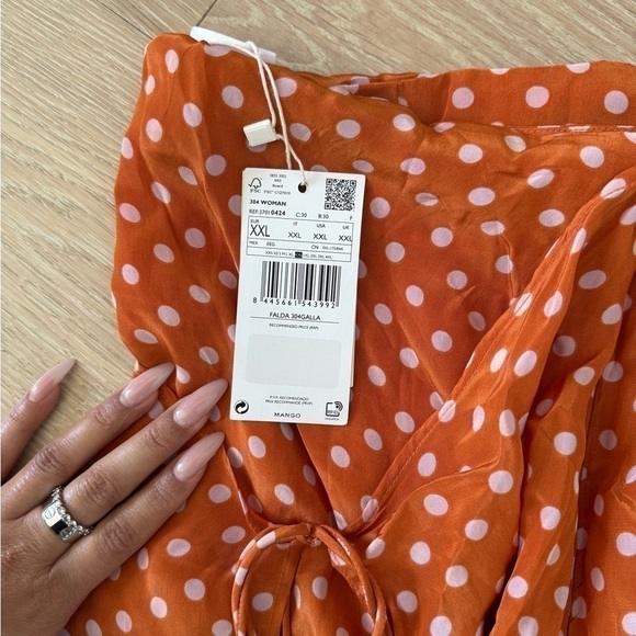 Mango Polka Dot Skirt - Picture 5 of 5